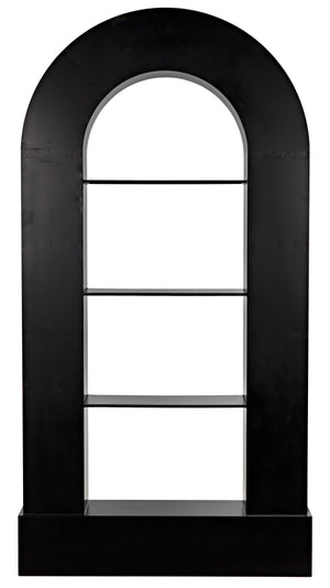 Triumph Bookcase - Black Metal