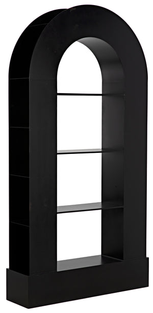 Triumph Bookcase - Black Metal