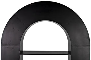 Triumph Bookcase - Black Metal