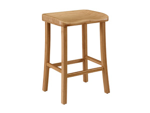 Tulip Counter Height Stool, Caramelized, (Set of 2)