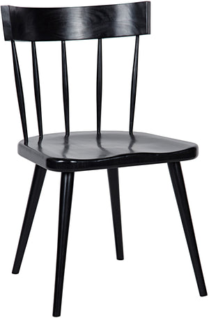 Noir Esme Chair - Hand Rubbed Black