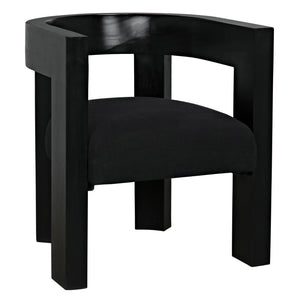 Eros Chair - Hand Rubbed Black