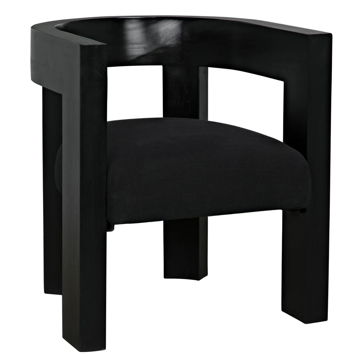 Eros Chair - Hand Rubbed Black
