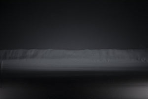 Paradox Console - Black Metal with Glass Top