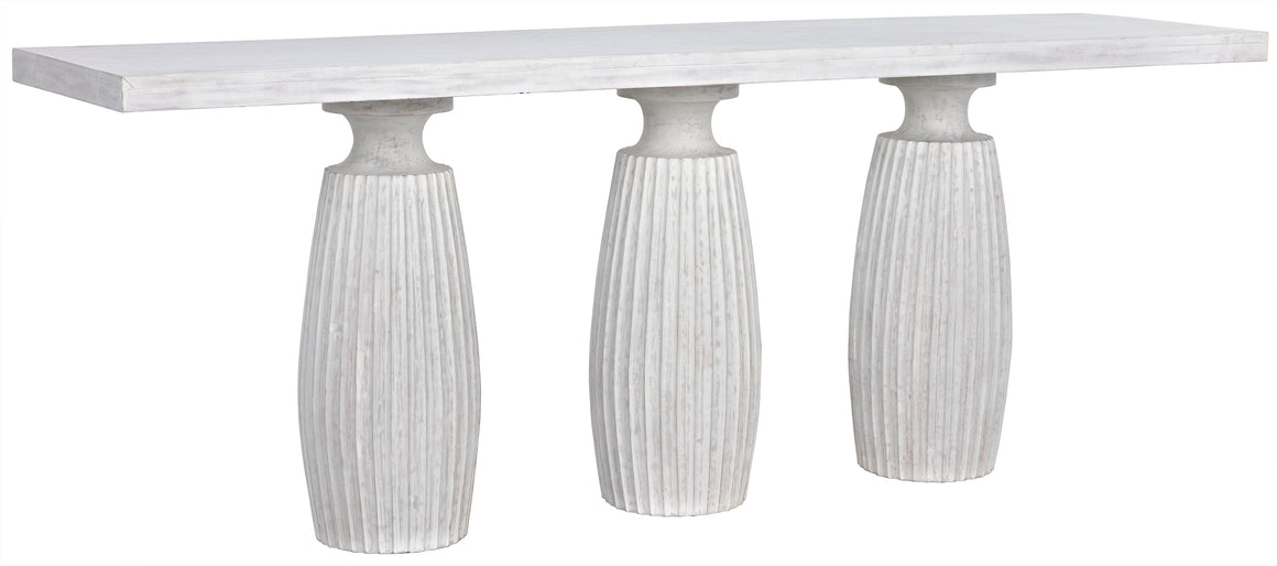 Evelyn Console - White Wash