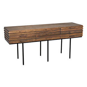 Zodiac Sideboard, Dark Walnut