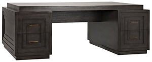 Noir Mentor Desk - Pale