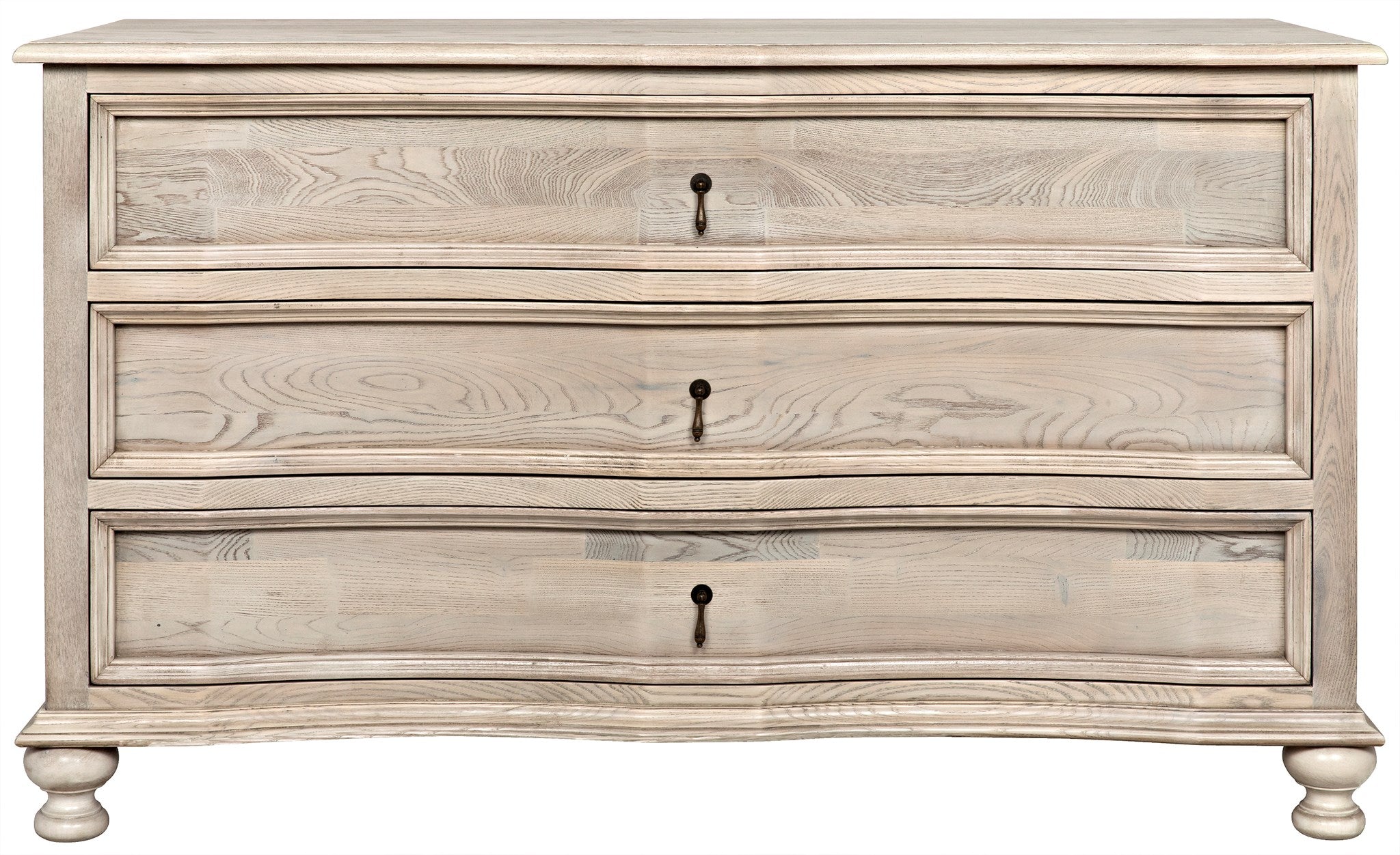 Noir Curved Front 3-Drawer Chest Noir Curved Front 3-Drawer Chest
