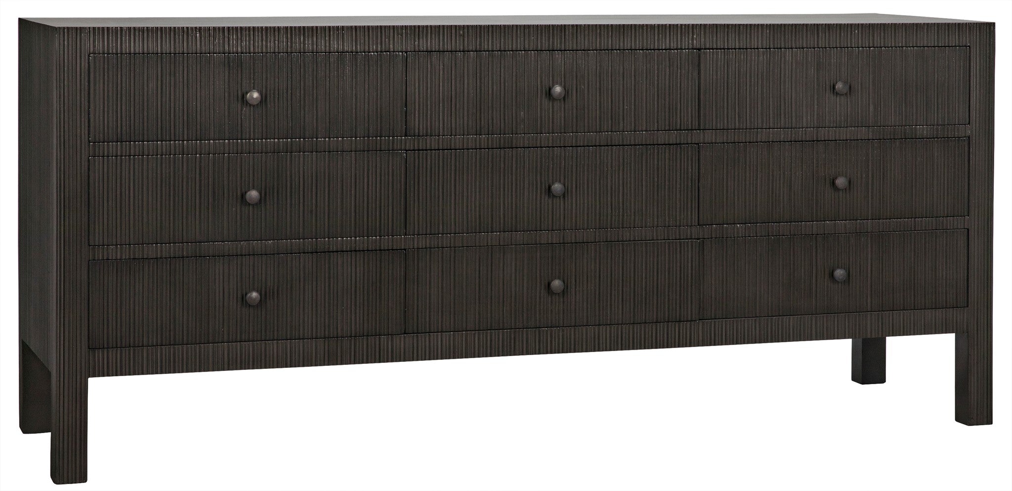 Conrad 9 Drawer Dresser - Pale - Noir