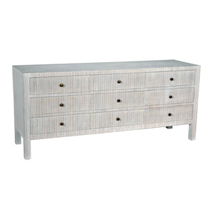 Conrad 9 Drawer Dresser, White Wash