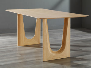 Hanna Dining Table, Wheat