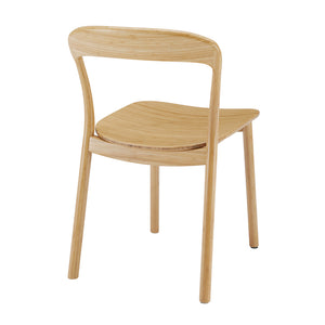 Hanna Dining Chair Bamboo Seat, Wheat (Set of 2)