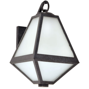 Brian Patrick Flynn for Crystorama Glacier Outdoor 1 Light Black Charcoal Wall Mount