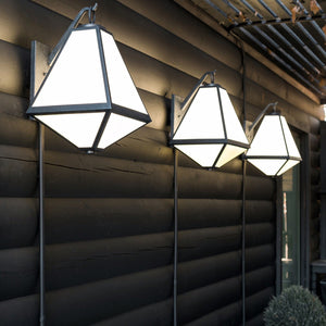 Brian Patrick Flynn for Crystorama Glacier Outdoor 2 Light Black Charcoal Wall Mount