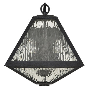 Brian Patrick Flynn for Crystorama Glacier Outdoor 2 Light Black Charcoal Wall Mount