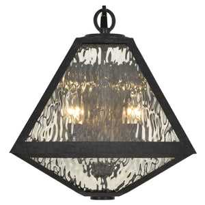 Brian Patrick Flynn for Crystorama Glacier Outdoor 2 Light Black Charcoal Wall Mount