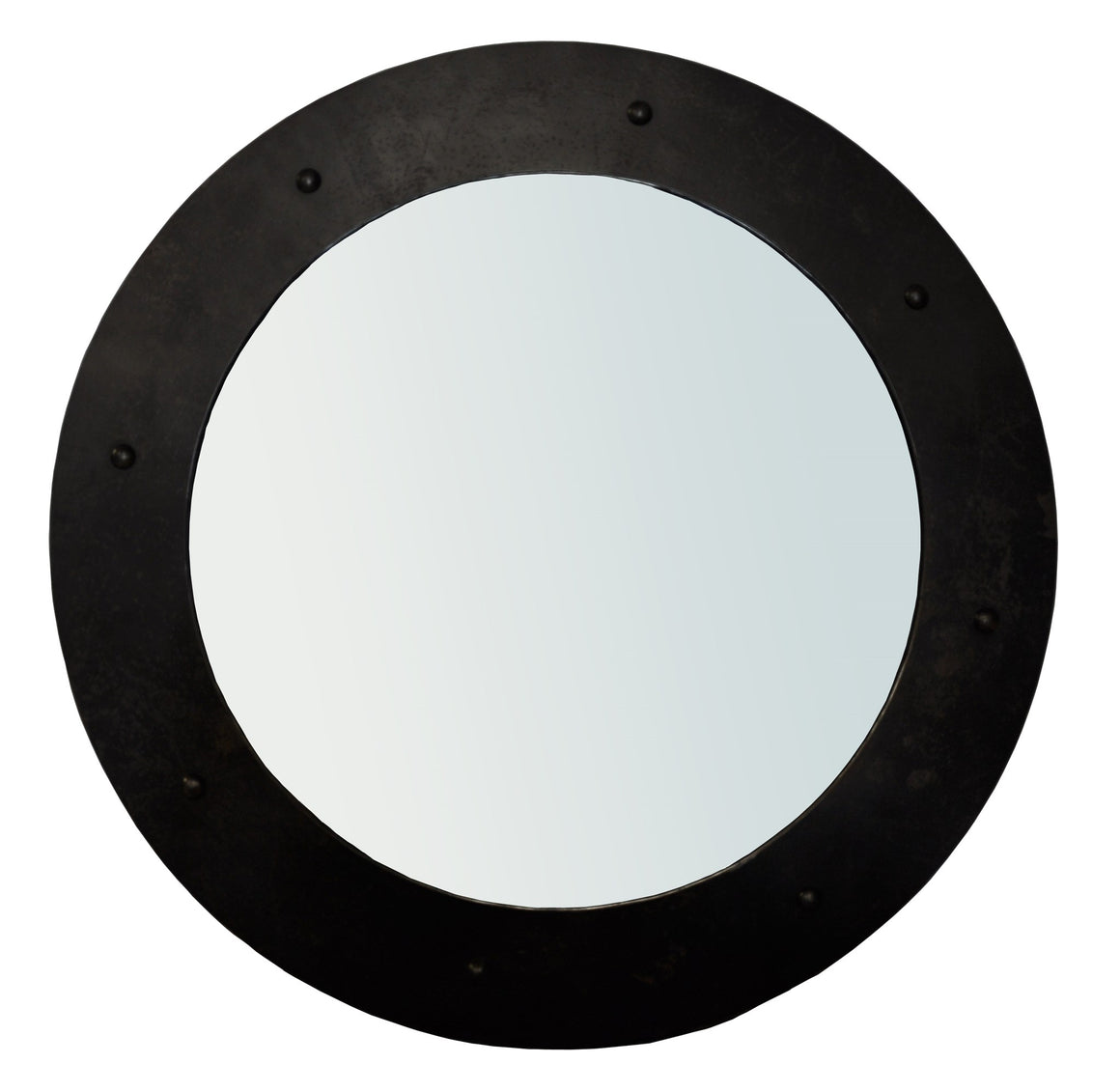 Noir Clay Mirror - Black Metal - Large