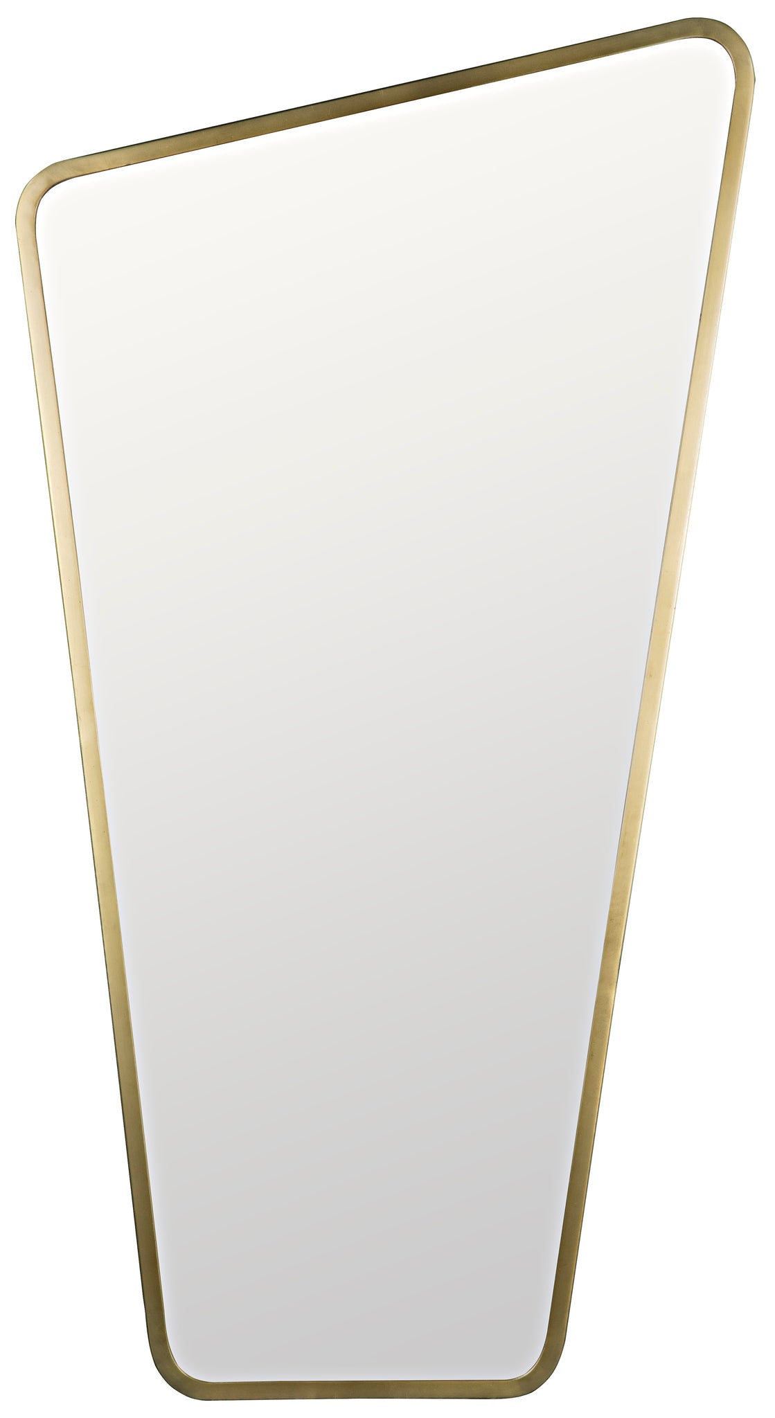 Noir Juliet Mirror - Antique Brass
