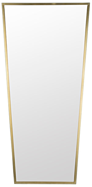 Noir Cassio Mirror - Antique Brass