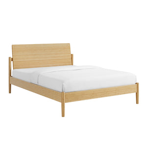 Monterey Queen Platform Bed, Wheat