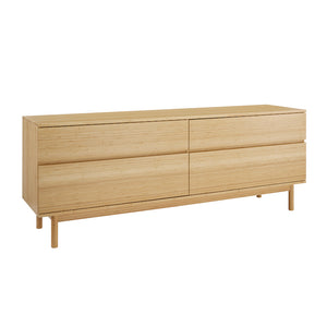 Monterey Four Drawer Dresser, Wheat