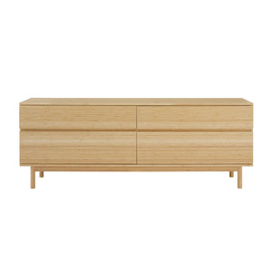 Monterey Four Drawer Dresser, Wheat