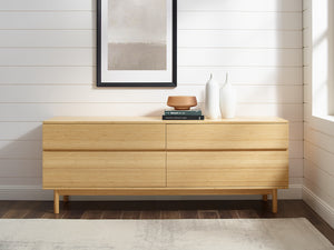 Monterey Four Drawer Dresser, Wheat