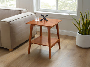 Antares End Table, Amber