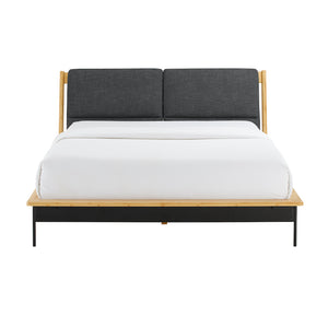 Santa Cruz Queen Platform Bed, Wheat