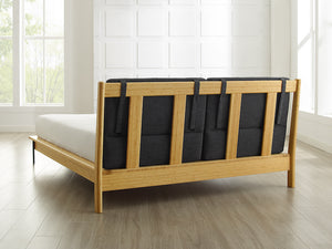 Santa Cruz King Platform Bed, Wheat