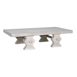 Suzu Coffee Table, White Wash