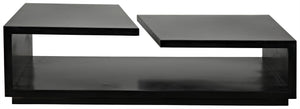 Noir Shift Coffee Table - Black Metal