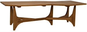 Noir Fenton Coffee Table - Gold Teak
