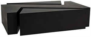 Noir Element Coffee Table - Black Metal