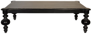 Noir Graff Coffee Table - Hand Rubbed Black