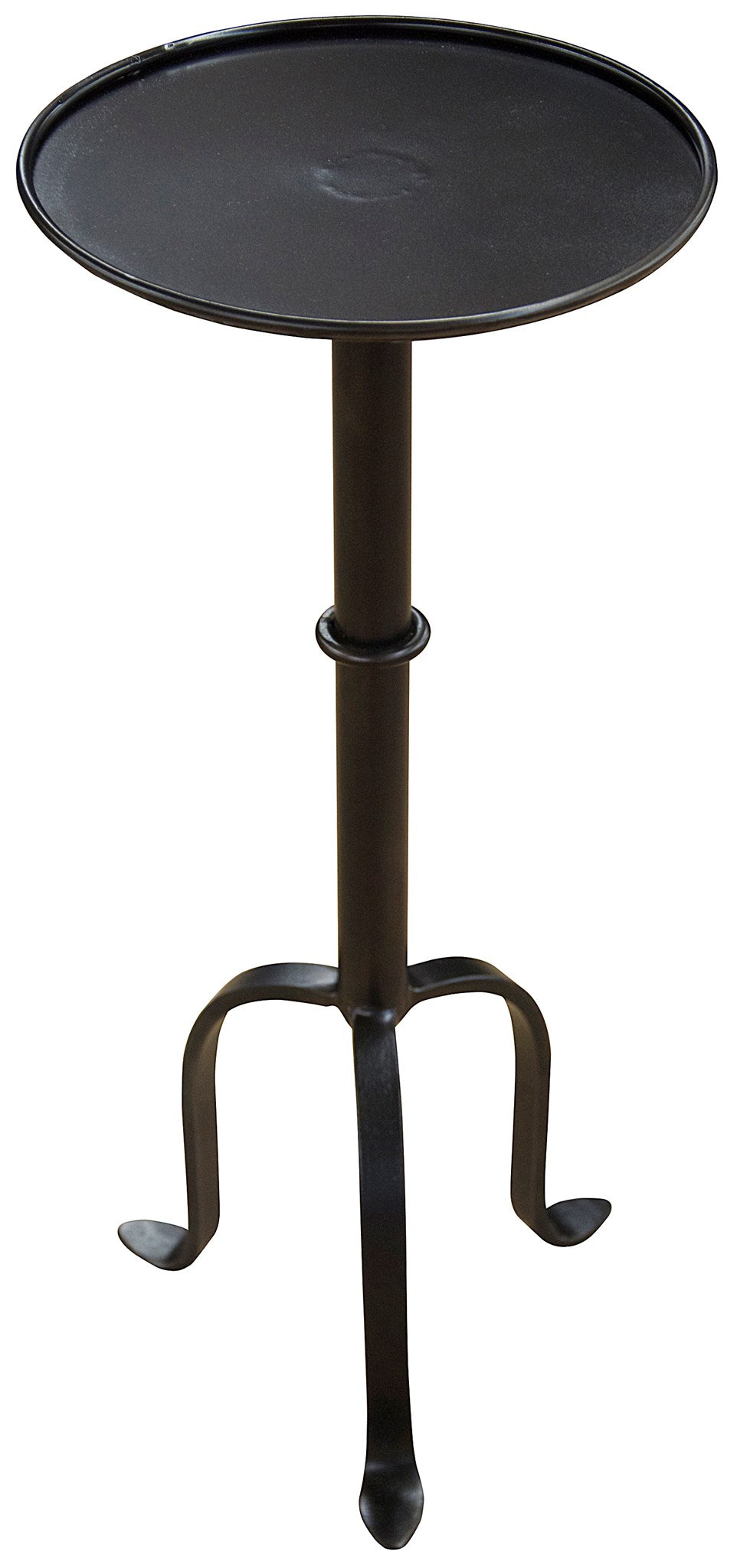 Noir Tini Side Table - Black Metal