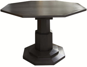 Noir Octagon Table - Pale