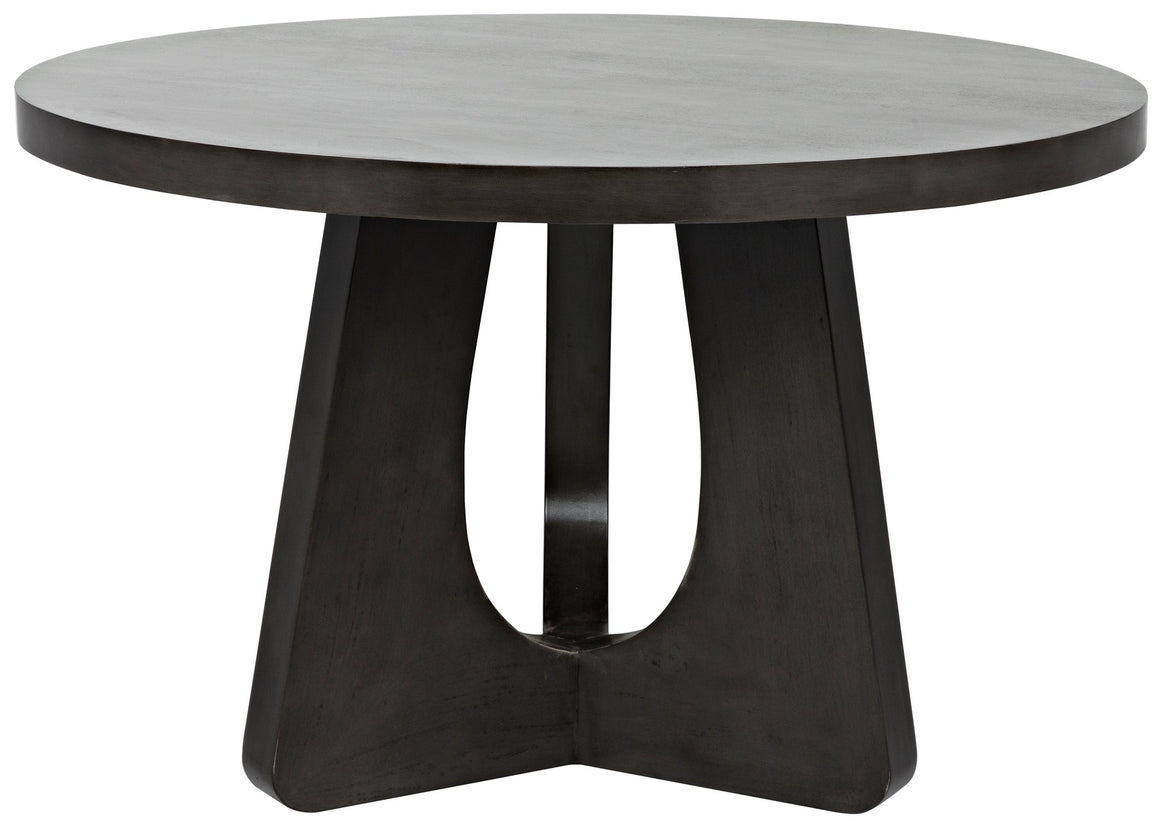 Noir Nobuko Dining Table - 48" - Pale