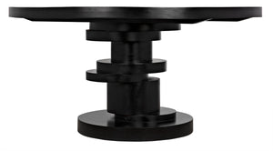Hugo Dining Table - Hand Rubbed Black