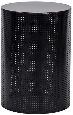 Noir Dixon Side Table - Black Metal - Large