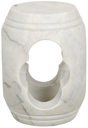 Noir Legend Side Table/Stool - Quartz