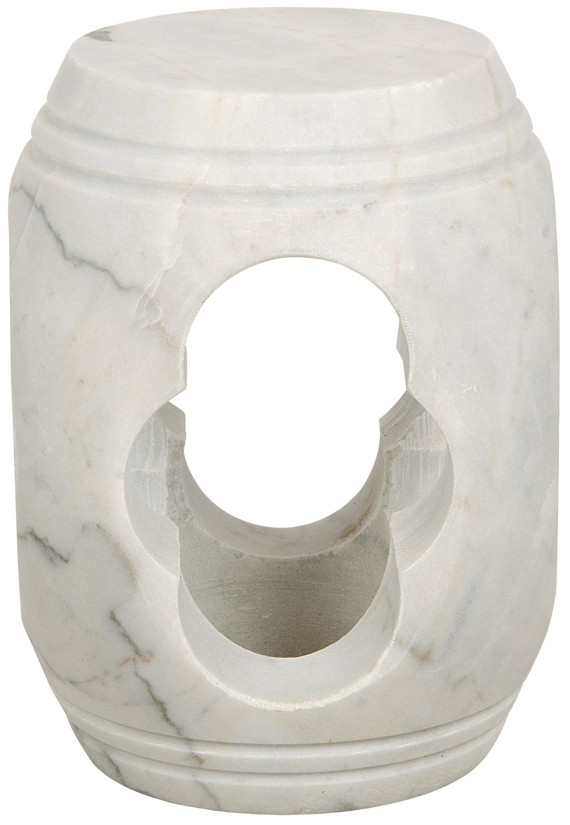 Noir Legend Side Table/Stool - Quartz