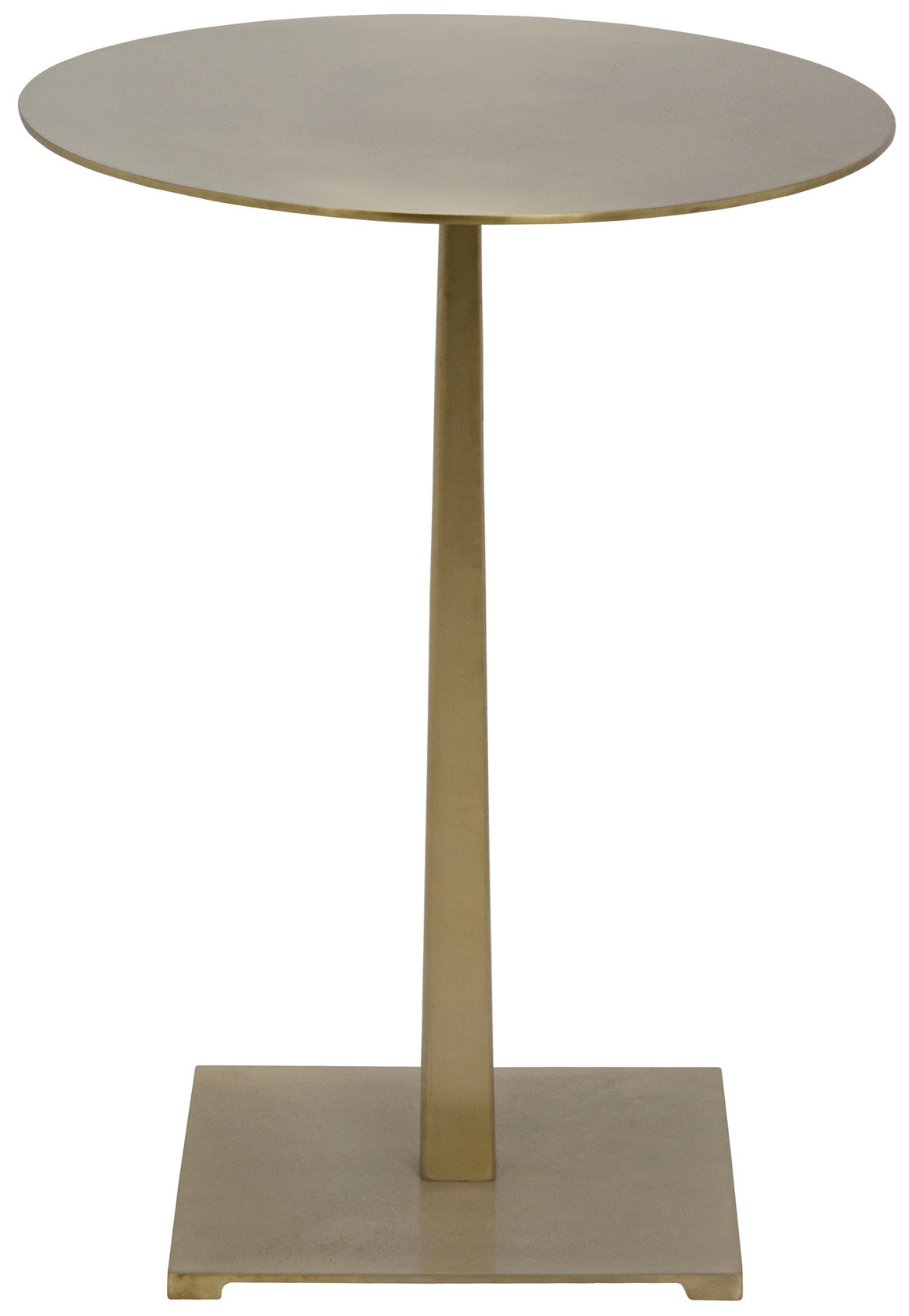 Noir Stiletto Side Table - Antique Brass