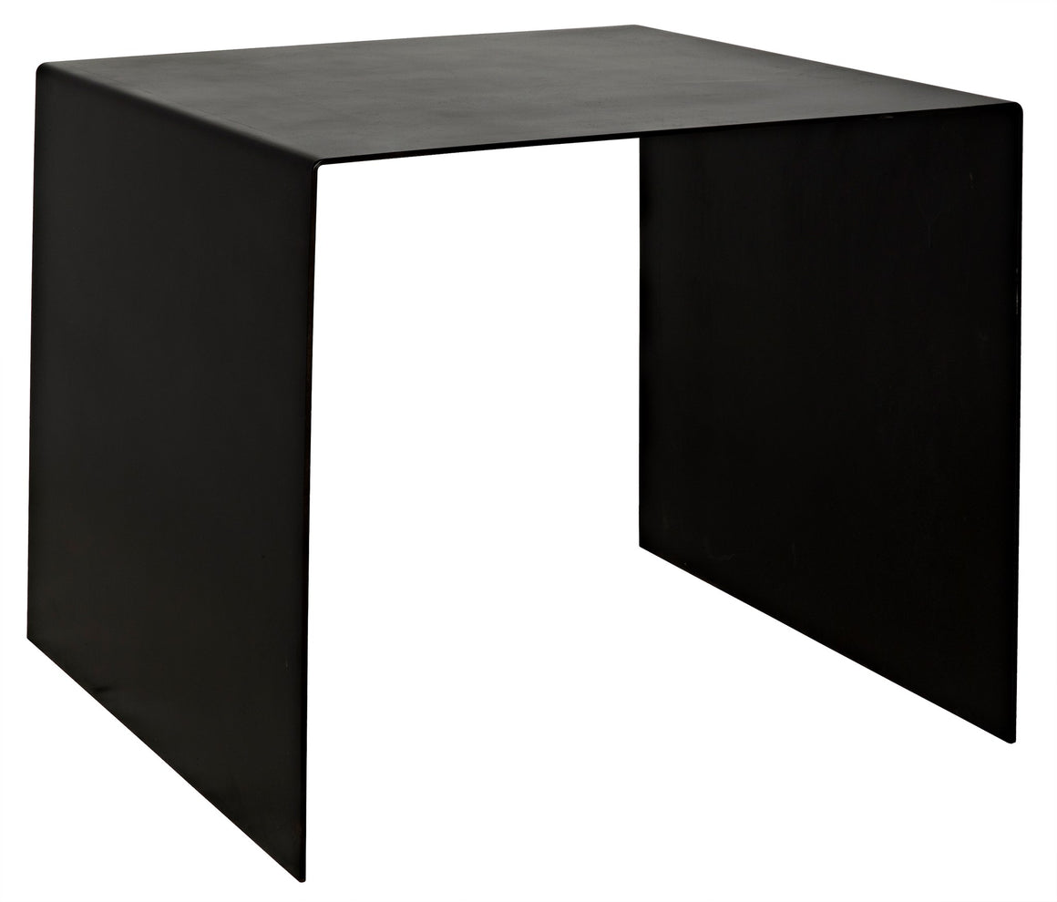 Noir Yves Large Side Table - Black