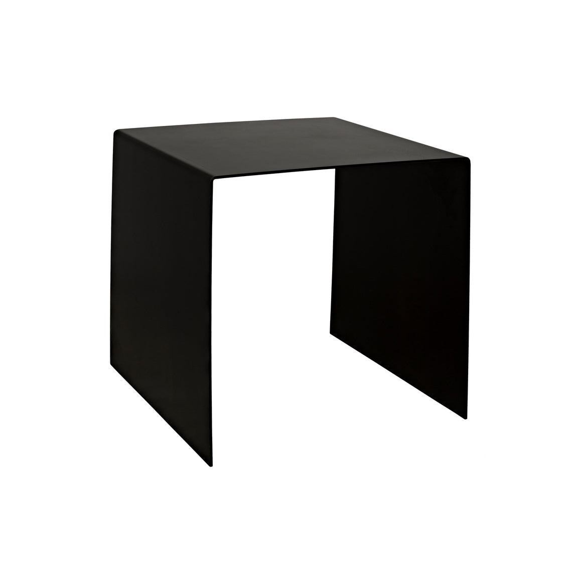 Noir Yves Medium Side Table - Black