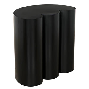 Bast Side Table, Matte Black