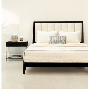 Griffin Upholstered Platform Bed - Available in 4 Sizes