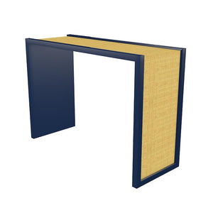 Harbour Island Lacquer Console – Navy (Additional Colors Available)
