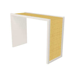 Harbour Island Lacquer Console – White (Additional Colors Available)