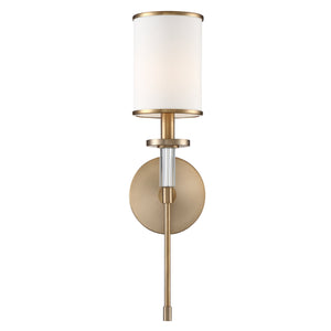 Hatfield 1 Light Polished Nickel Wall Mount